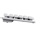 Trust GXT833 Thado White TKL Геймърска мембранна клавиатура
