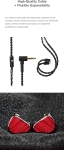 TRUTHEAR x Crinacle ZERO:RED Red IEM слушалки тапи