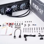 Valkyrie B-GT360 ARGB LCD 360mm ARGB Black AIO Воден охладител за процесор