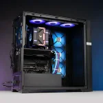 Valkyrie VK-02 LCD Black Компютърна кутия