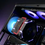 Valkyrie VK-02 LCD Black Компютърна кутия