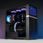 Valkyrie VK-02 LCD Black Компютърна кутия