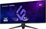 ViewSonic VX3480-2K-PRO 34 219 VA 165Hz, 1ms, UWQHD (3440 x 1440), FreeSync Premium Геймърски монитор