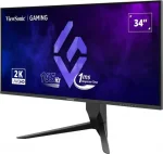 ViewSonic VX3480-2K-PRO 34 219 VA 165Hz, 1ms, UWQHD (3440 x 1440), FreeSync Premium Геймърски монитор