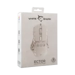 White Shark ECTOR White Геймърска оптична мишка