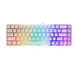 White Shark RONIN White 60% Геймърска мембранна клавиатура