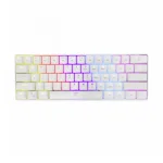 White Shark SHINOBI Hot-Swappable White Геймърска клавиатура с Outemu Red суичове