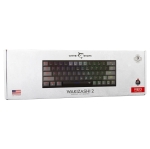 White Shark WAKIZASHI 2 Grey/Black Геймърска механична клавиатура с Blue суичове