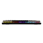 White Shark WAKIZASHI 2 Grey/Black Геймърска механична клавиатура с Blue суичове