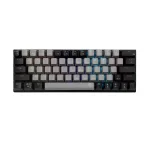 White Shark WAKIZASHI 2 Grey/Black Геймърска механична клавиатура с Blue суичове