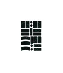 X-raypad x RandomFrankP Cicada Wings v2 Universal Slicks - Midnight Camo Грип ленти за мишки и клавиатури
