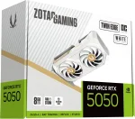 Zotac Gaming GeForce RTX 5050 Twin Edge OC White Edition, 8GB GDDR6 Видео карта