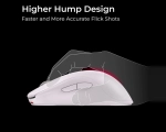Zowie ZA12-DW Medium Matte Grey 4K Безжична геймърска мишка